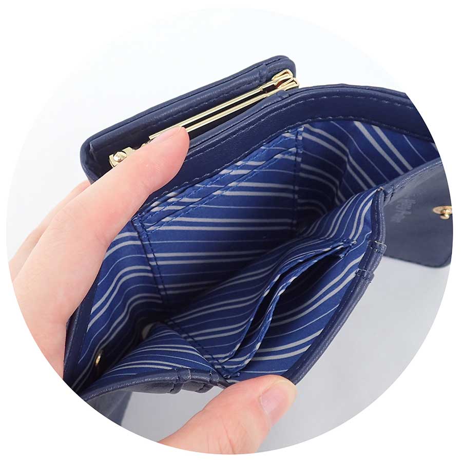 レイブンクロー エンブレムミニウォレット NAVY BLUE