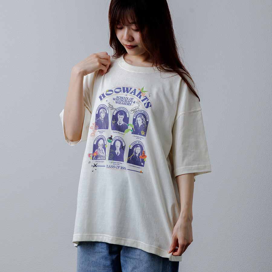 ハリー・ポッター ホグワーツ プリントTシャツ