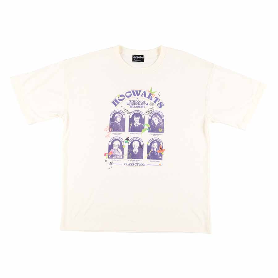 ハリー・ポッター ホグワーツ プリントTシャツ